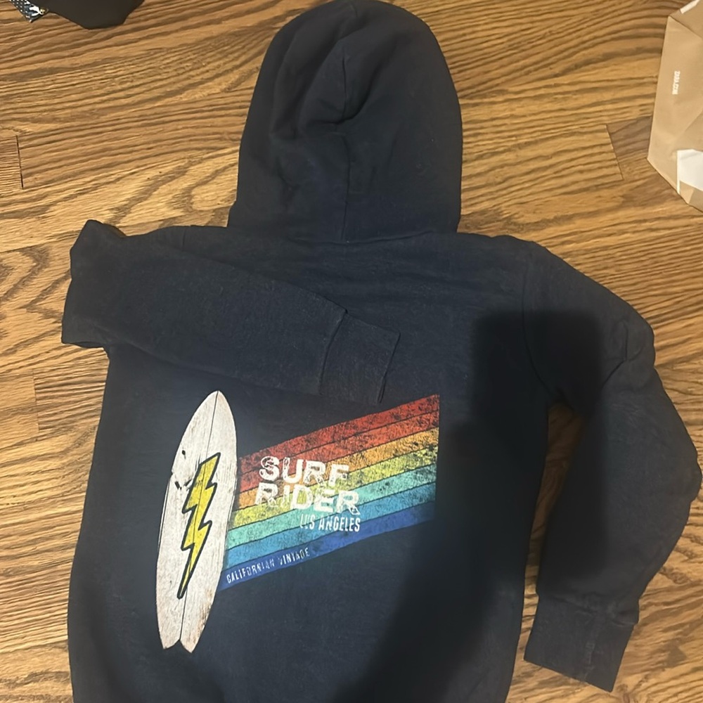 Californian Vintage Navy Blue Boys’ size 8 hoodie